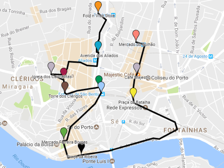 Portos Downtown Walking Tour