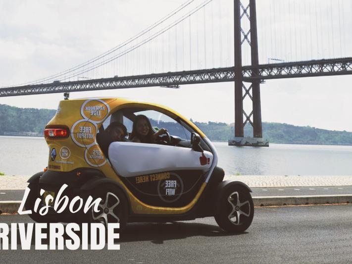Eletric Car | Lisbon Riverside Tour (4h)