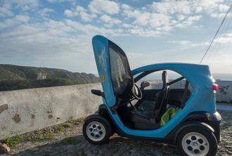 Twizy Electric Car Rental in Sintra