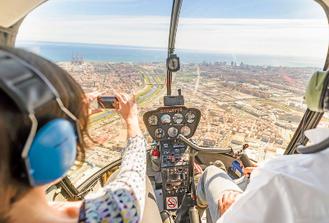 360º Barcelona Sky Walk: Helicopter Flight, Walking Tour, & Boat Cruise Premium Small Group