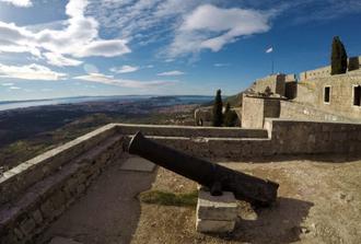Klis fortress, Split and Trogir from Zadar