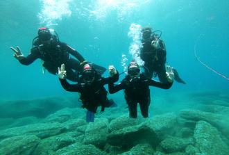 Scuba Dive in Cretan Blue