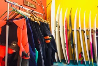 Rent Surf Board and Wetsuit - Half Day