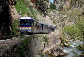 Tour to Ancient Corinth, Caves of Lakes at Kalavrita & Journey with Cog Railway 