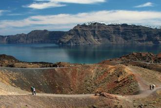 SUNSET CRUISE TOUR TO VOLCANO IN SANTORINI WITH BUFFET ON BOARD