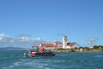 Ria Formosa Catamaran Tour with 2 Islands Visits