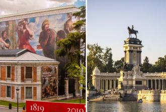 Visit the Prado Museum and discover the beautiful Retiro Park
