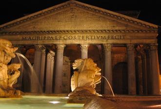Guided Tour Of Rome By Night With Dinner