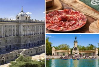 Visit Madrid's Royal Palace, discover El Retiro park and taste some delicious tapas