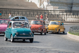 ROME LUXURY TOURS: Vintage Fiat 500 - Self Driving Experience