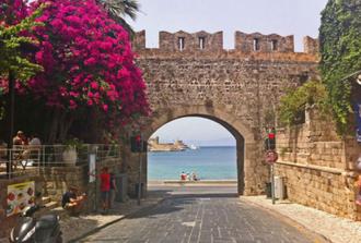 HALF DAY SHORE EXCURSION RHODES TO ACROPOLIS OF LINDOS & MEDIEVAL TOWN - With tour guide